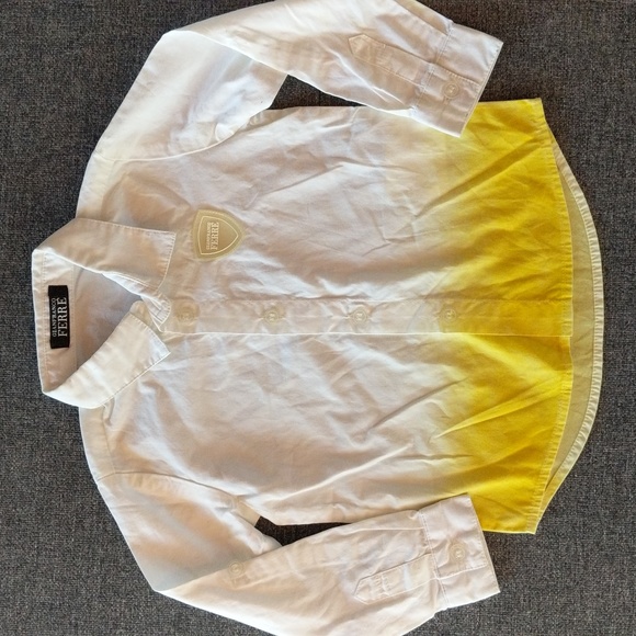 NWOT Gianfranco FERRE Cotton Shirt For Kids - Picture 10 of 10